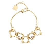 THUN - Bracelet avec Teddy et perles - métal - Collection dédiée à vous - 16 + 3 cm