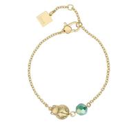 THUN - Bracelet coccinelle et perle - métal, verre, résine - Collection qui vous est dédiée - 16 + 3 cm