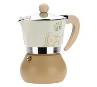 THUN - Cafetière moderne décorée de papillons - Accessoires de cuisine - Ligne Elegance - Aluminium - 8 x 8 x 13 cm