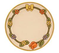 THUN - Centre de Table avec Fleurs et nœud - Cuisine, pour la Table - Idée Cadeau - Ligne Country - Céramique - Ø 41 cm
