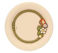 Thun - Centre de Table - céramique - Collection Country Bloom - 30,1 x 30,1 x 3,2 cm