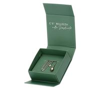 THUN Collier tulipe, Taglia unica, Laiton, bronze galvanisé et or ou palladium