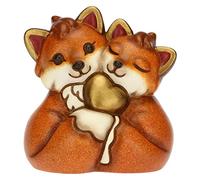 THUN - Couple renard avec coeur doré