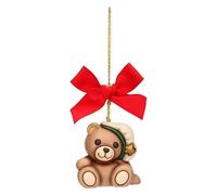 THUN - Décoration de Noël Teddy chef en céramique, petit - Thunland - 5,2 x 4,2 x 5 cm