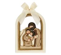 THUN - Formella avec Sainte Famille - Décorations de Noël Maison - Grand Format - Céramique - 21 x 2,5 x 28,8 h cm