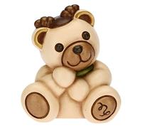 THUN - Icône Capricorne, Zodiaque - Teddy Stars - Icônes - Céramique Peinte à la Main - 6,5x5,5x7,3 cm h