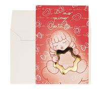 Thun Les Classiques Article de Cadeau Couple coccinelles, céramique, Multicolore Soft, 14.5 cm h