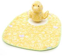 Thun Lot Bavoir et jeu Butterfly