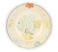 THUN Lot de 2 assiettes creuses en mélamine Mer à aimer