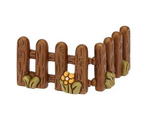 THUN - Lot de 2 pièces clôturées - crèche Classique - céramique - 8 x 1,5 x 5 cm h Environ.