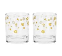 THUN - Lot de 2 verres Wisky avec cubes Surprises de Noël