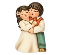 THUN - Mariés embrassés, Petits - céramique - Collection Bonbonnière - 4,4 x 3,7 x 6,6 cm