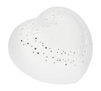 THUN - Mini lampe coeur - porcelaine - Collection Bonbonnière - 10 x 5 x 9 cm