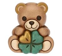 Thun - Mini Teddy Porte-Bonheur - céramique - Collection Animaux - 5,0 x 4,3 x 5,5 cm