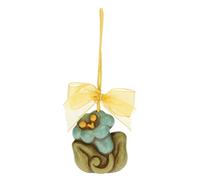 THUN Pâques 2023, décoration de Pâques Campanule en céramique décorée à la Main, Ligne de Pâques Fabuleuse, 4,1 x 2,4 x 4,8 cm h