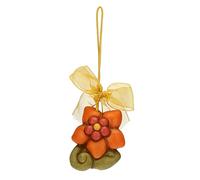 THUN Pâques 2023, décoration de Pâques Fleur en céramique décorée à la Main, Ligne de Pâques Fabuleuse, 4,1 x 2,4 x 4,8 cm h