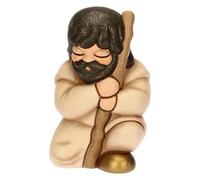 Thun - Pèlerin - céramique - Collection crèche Classique - 5,7 x 4,7 x 8 cm