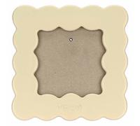 THUN - Petit cadre photo carré - stoneware - Collection Country Bloom - 14 x 14 x 1,5 cm