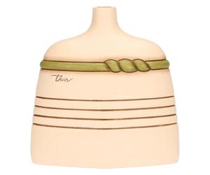 THUN Petit Pot décoratif en céramique, Collection Sublime -18 x 8,5 x 18,9 cm