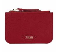 THUN - Porte-clés en Cuir synthétique Bordeaux, 13,5 x 10 cm, Collection Toujours avec Moi