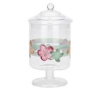 THUN Porte-dragées, petit verre borosilicate-collection jardin de printemps-28,5 x 15 x 15 cm
