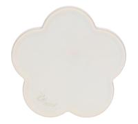 Thun - Porte-Savon Fleur - Stoneware - Collection d'accessoires de Salle de Bain - Ø 11-2,2 cm h
