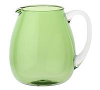 THUN Rose E Tulipani - BROCCA en acrylique 2,5 l Jug Lime - Lavable en lave-vaisselle