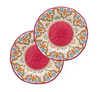 Thun Rose & Tulipani Lot de 2 assiettes plates Borgo