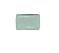 THUN Plateau Concerto rectangulaire 20 x 13 cm Rose & Tulipani – Thé Vert