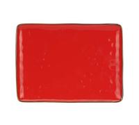 THUN Rose & TULIPANI Plateau rectangulaire 36 x 26,5 cm Concert Corail