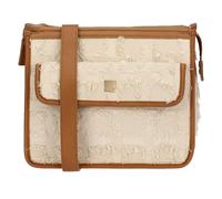 THUN - Sac bandoulière en tissu et simili cuir - Extérieur: 100% polyester, finitions : 100% polyester avec revêtement en PU, métal - Collection Toujours avec moi - 26 x 13 x 22 cm