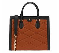 THUN - Shopper matelassé avec doubles poignées - Simili cuir - Collection Sempre avec moi - 34 x 12,5 x 28 cm