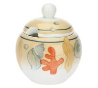 THUN Sucrier en porcelaine Mer à aimer