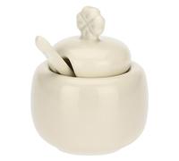 THUN, Sucrier en porcelaine, petite version, idée cadeau pour la maison et la cuisine, 20,5 x 13,3 x 20 cm h