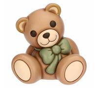 THUN Teddy avec nœud, Grand, céramique, Collection Autre nouveauté 2025, 16,9 x 15,1 x 17,3 cm