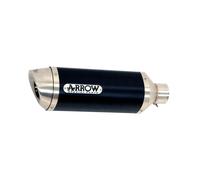 SILENCIEUX THUNDER ARROW ALUMINIUM FONCÉ ACIER INOXYDABLE POUR YAMAHA TRACER 7