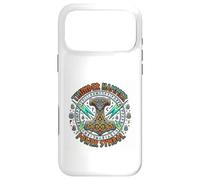 Thunder Hammer Symbole de Puissance Nordique Coque pour iPhone 17 Pro Max