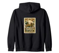 Thunder of The Clans Celtic Chariot Chevaux Sweat à Capuche