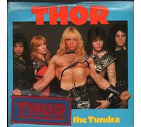THUNDER ON THE TUNDRA 7" (45) UK ULTRA NOISE 1984 LIMITED PIC DISC B/W HOT FLAMES (PION168)