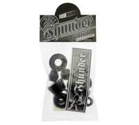 Thunder Trucks Black Rebuild 100Du Kit de matriel pour skateboard Kingpin (noir par dfaut)