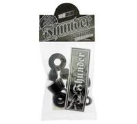 THUNDER TRUCKS Gommes Skateboard Bushings Rebuild Kit 100Du Noir