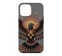 Thunderbird Mythologie amérindienne Oiseau du Sud-Ouest Zia Coque pour iPhone 12 Pro Max