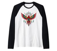 Thunderbird Native American Tribal Art Kids Natives pour Enfants Manche Raglan