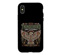 Thunderbird Spirit of The Northwest Indian American Graphic Coque pour iPhone X/XS