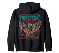 Thunderbird Spirit of The Northwest Indian American Graphic Sweat à Capuche