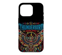 Thunderbird Storm Spirit Style amérindien Punk Rock Art Coque pour iPhone 16 Pro