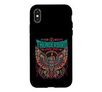 Thunderbird Storm Spirit Style amérindien Punk Rock Art Coque pour iPhone X/XS