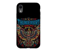 Thunderbird Storm Spirit Style amérindien Punk Rock Art Coque pour iPhone XR
