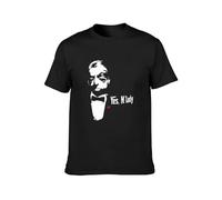 Thunderbirds Parker Banded Collar Unisex 100% Cotton Short-Sleeve T-Shirts Black M