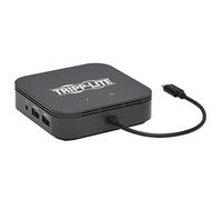 Thunderbolt 3 Dock Dual Display 8K DisplayPort, HDMI 4K, USB 3.1 Gen 2, USB-A Hub, GbE, 60W PD Charging, Noir